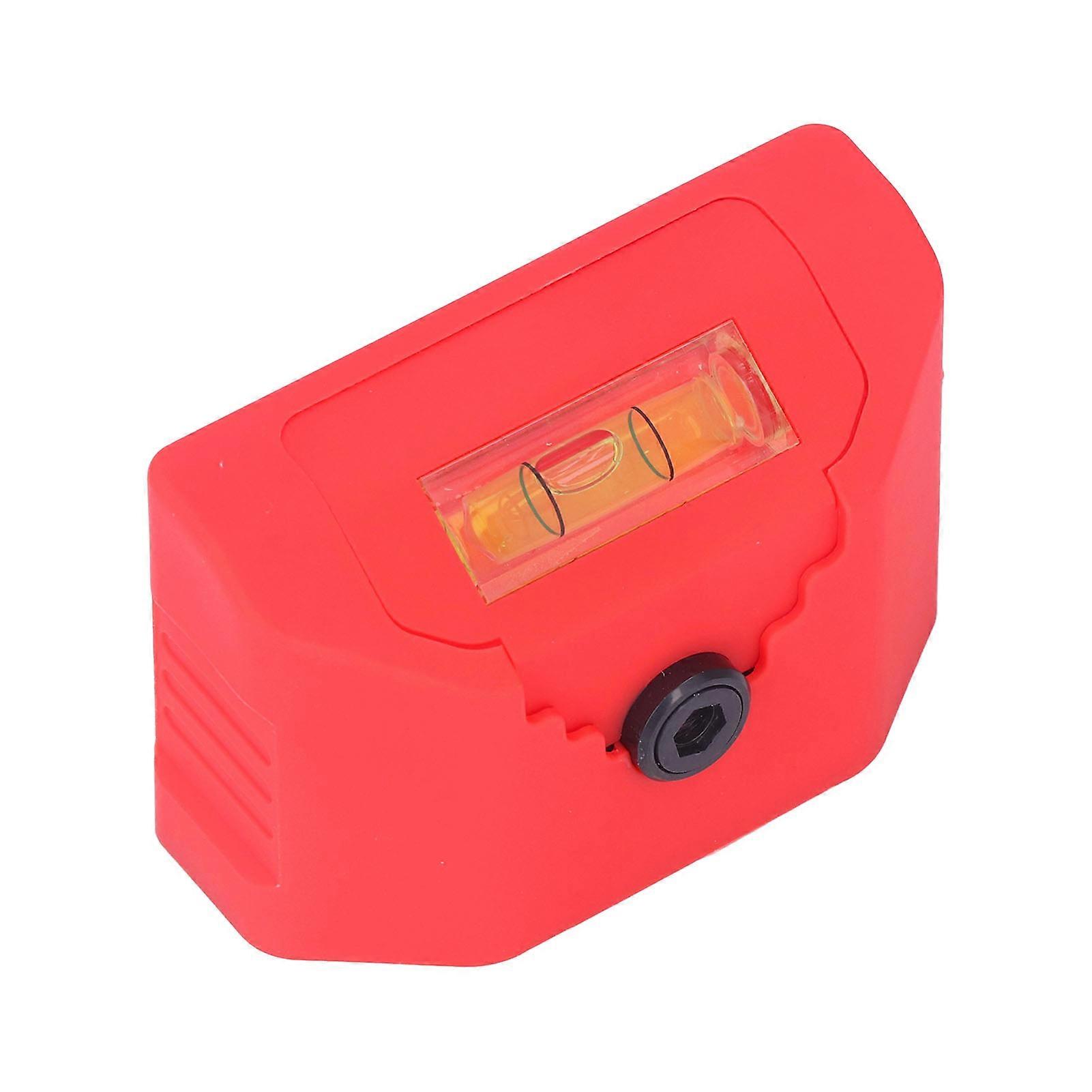 Multifunctional 120° Cross Line Laser Marker Mini Level Red 160mAh