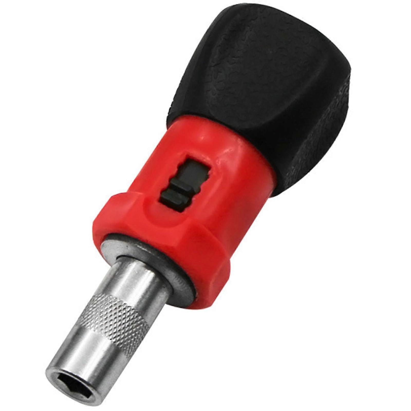 Magetic Miniature Ratchets Screwdriver Portable 1/4Inch Hex Sockets With Grip And Sturdy Construction Ratcheting Screwdriver