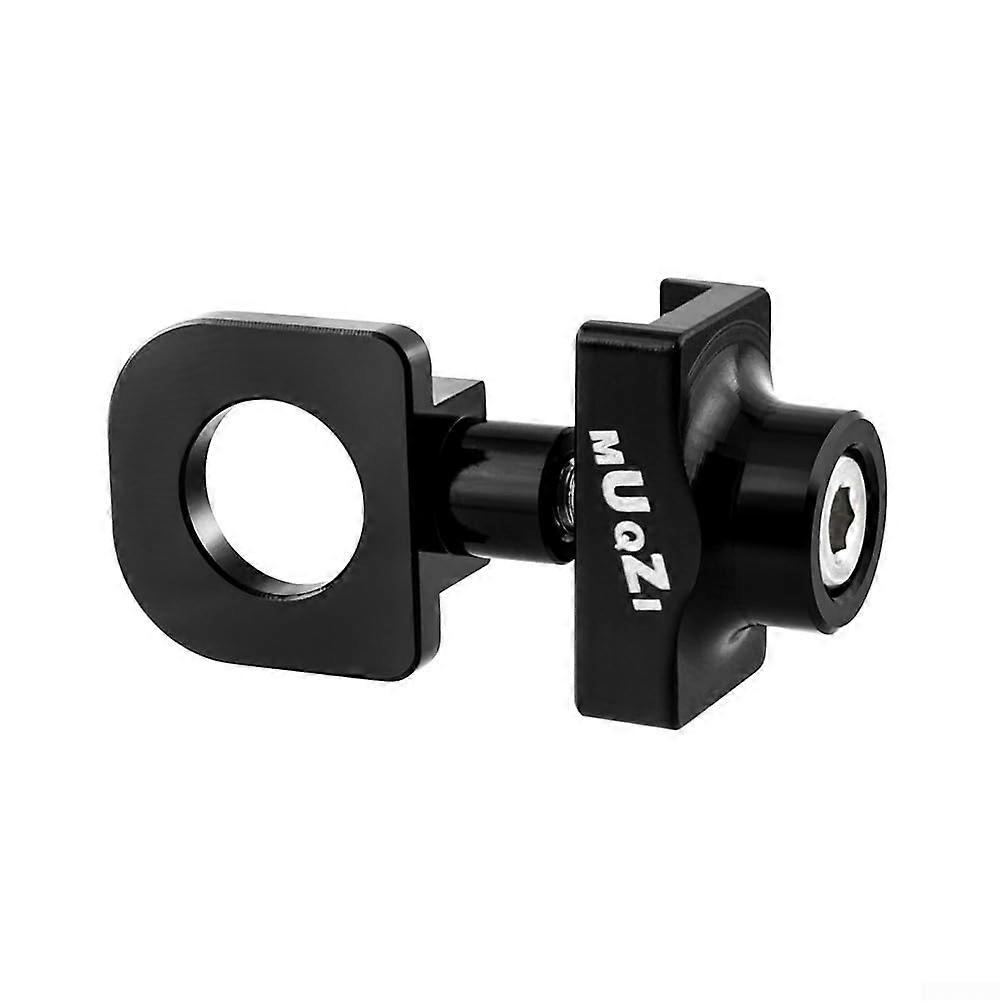 Aluminum Alloy Tensioner for Bicycle Chains Suitable for Single Speed Models (Black) Chain Tensioner for Single Speed