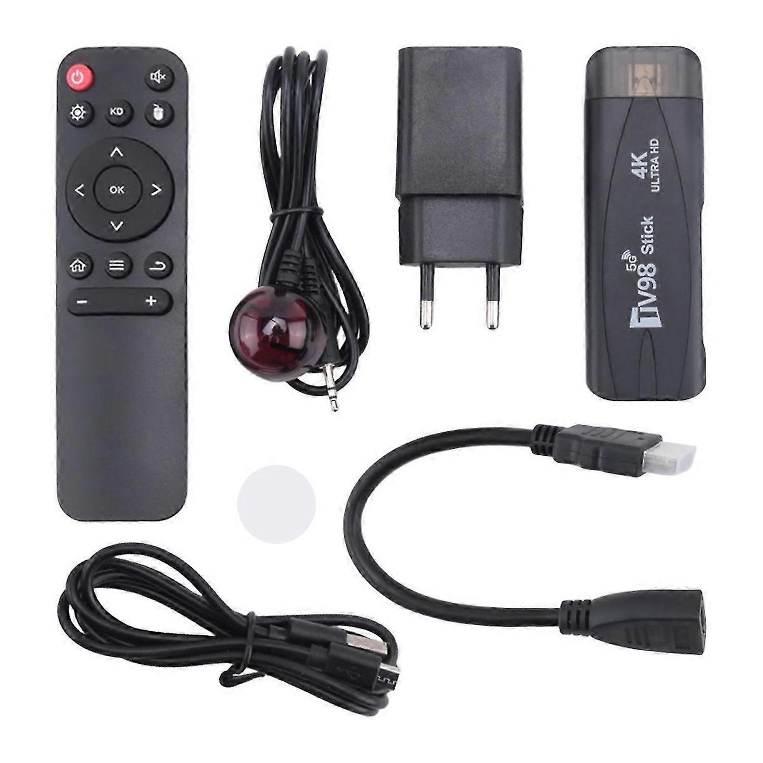 2G+16G Android12.1 2.4G 5G WiFi Android Smart TV BOX(EU Plug)