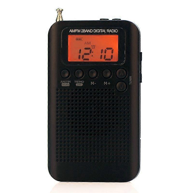 Mini Portable FM + AM Radio with Loudspeaker