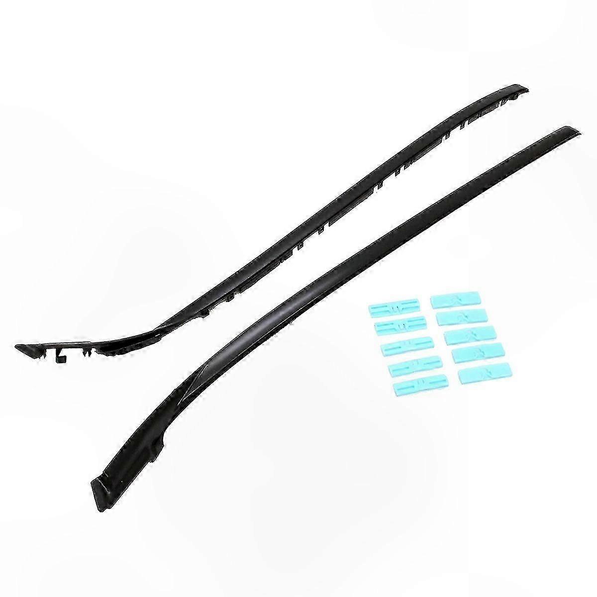 Windshield Pillar Molding Kit with Clips - Outer Protective Strip for Select Vehicles 2006-2013