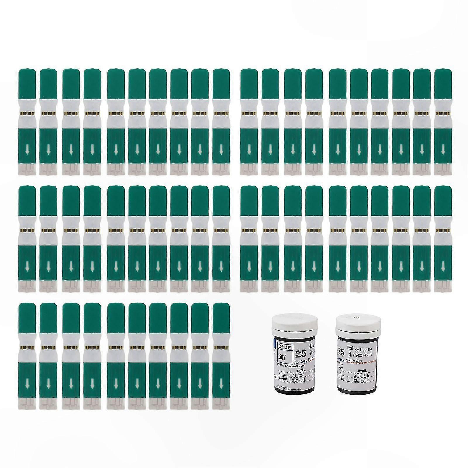 Accurate Blood Sugar Monitoring with 50 Testing Strips for Diabetes Care