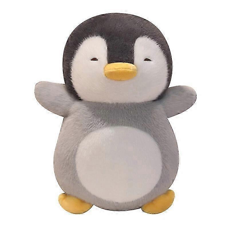 Good Night Lighting Penguin Seal Plush Toys Soft Cozy Breathing Cartoon Animal Doll Gentle Cuddly Children Sleeping Companion