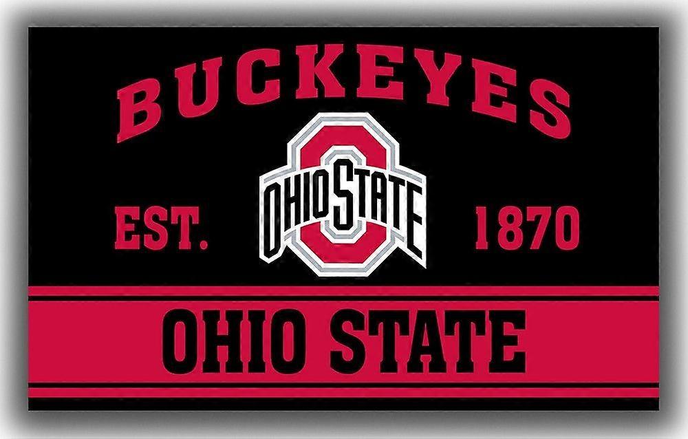 Ohio fotballag minneverdig flagg Buckeyes beste banner