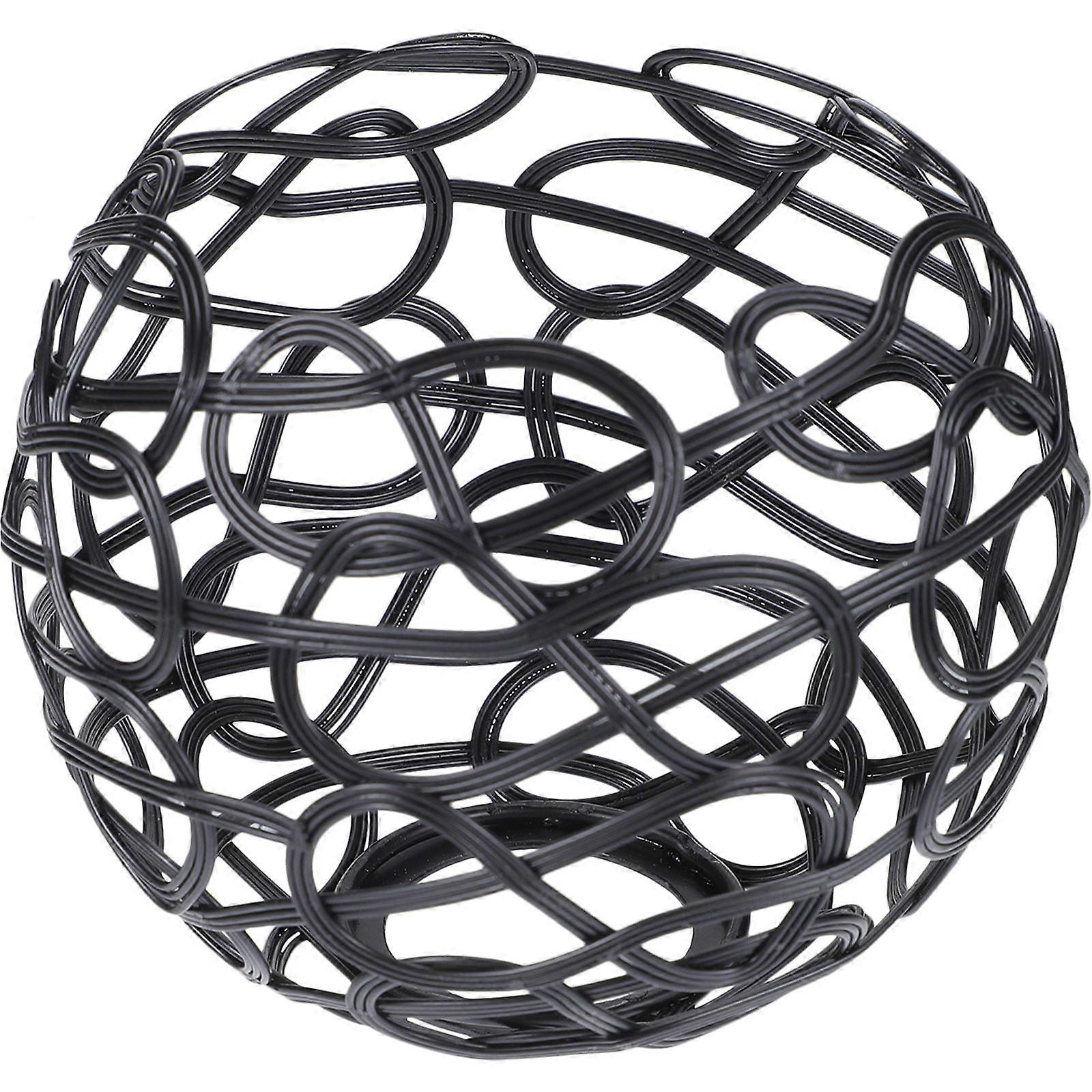 Metal Lamp Shade 4Pcs Black Hollow Out Covers for Decorative Replacement