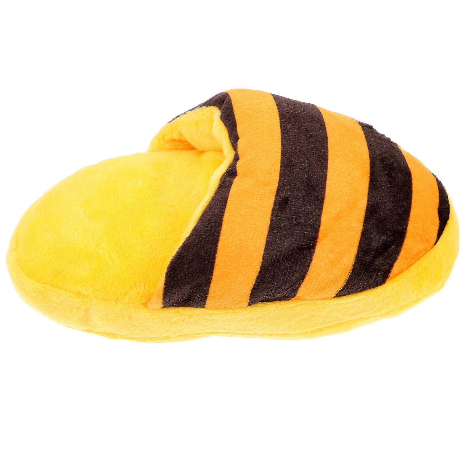 Plush Dog Plaything Squeaky Slipper Chewing Toy 2Pcs for Teeth