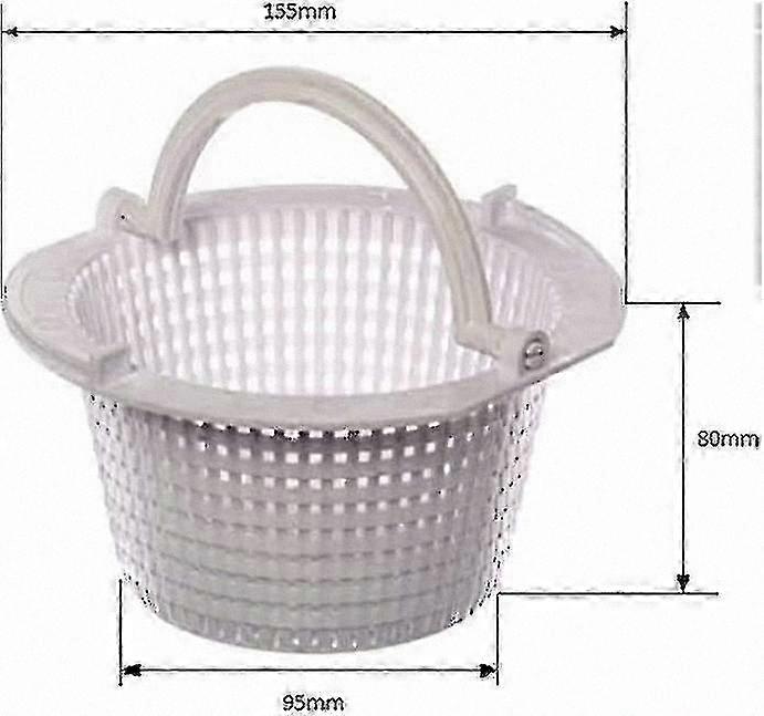Replacement Mesh Skimmer Baskets for In-Ground Pool Filters