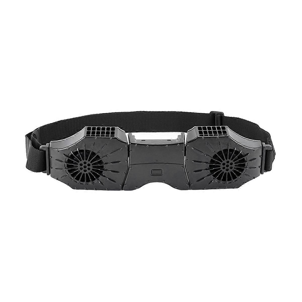 2 Air Vents Portable Waist Clip Fan with Adjustable Belt