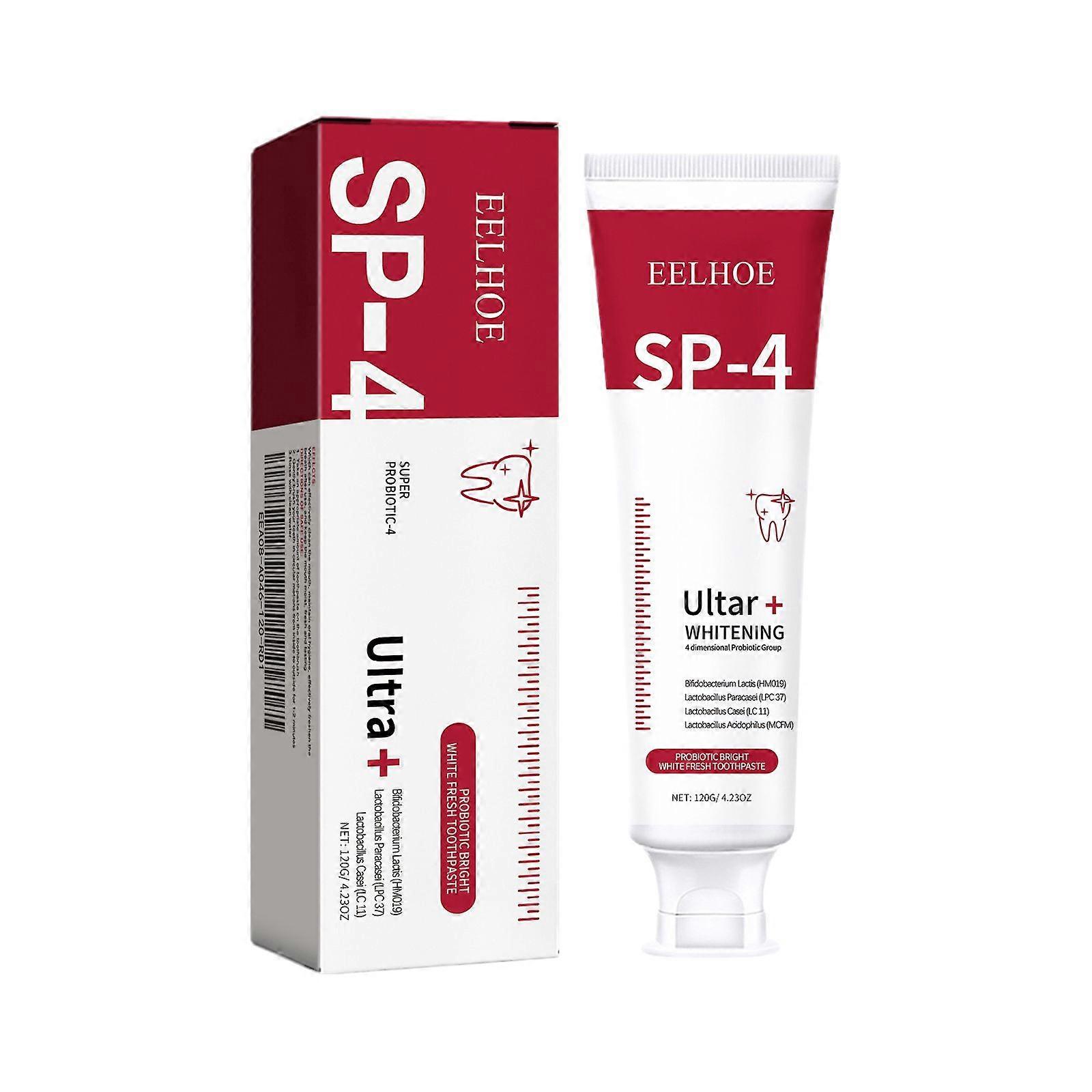 EELHOE Probiotic Whitening Toothpaste Removes Tooth Odor And Protects The Mouth. It Is A Daily Teeth Cleaning And Brightening Care Toothpaste