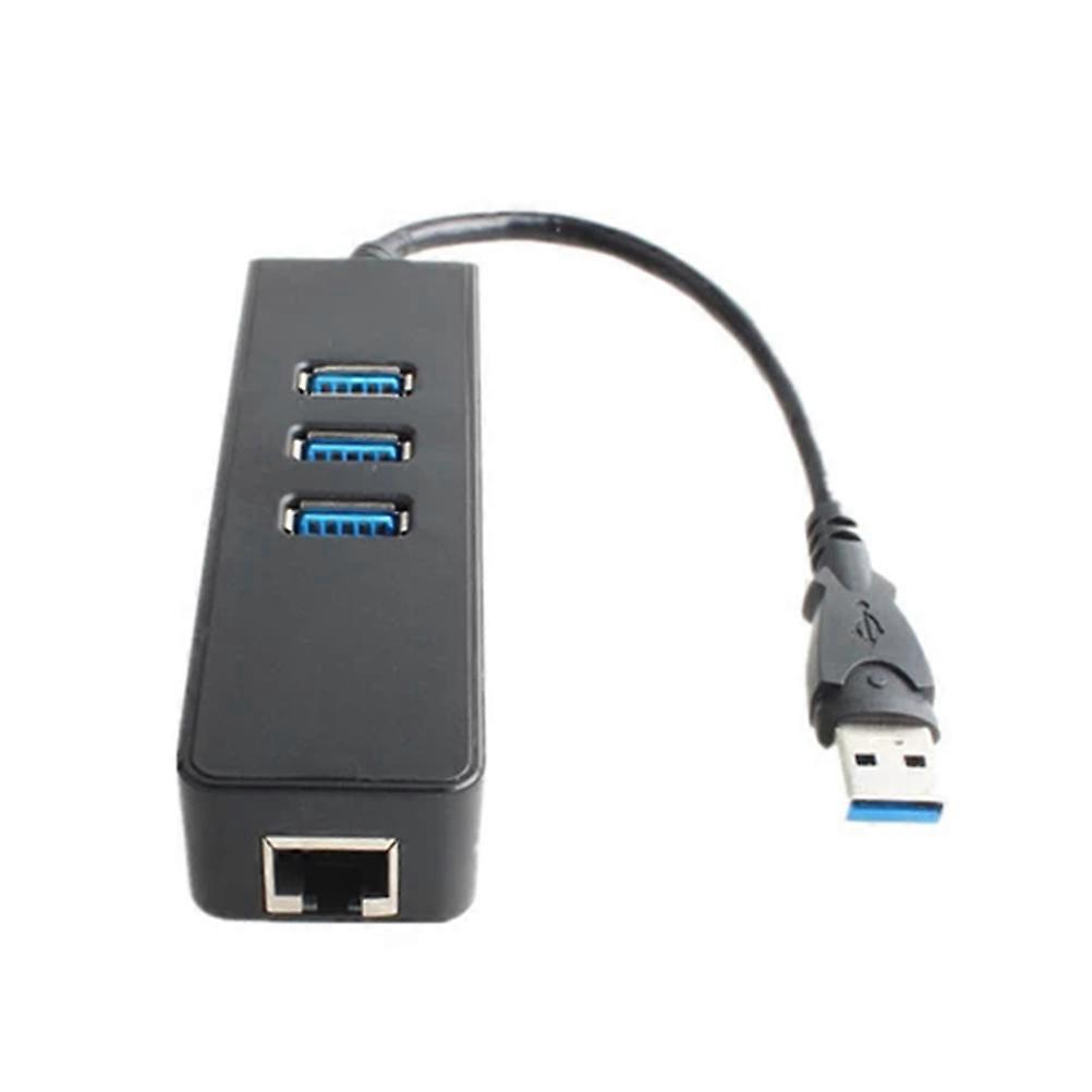 LAN Network Adapter Hub For Notebook Computers Black Data Transfer Functionality 1Set