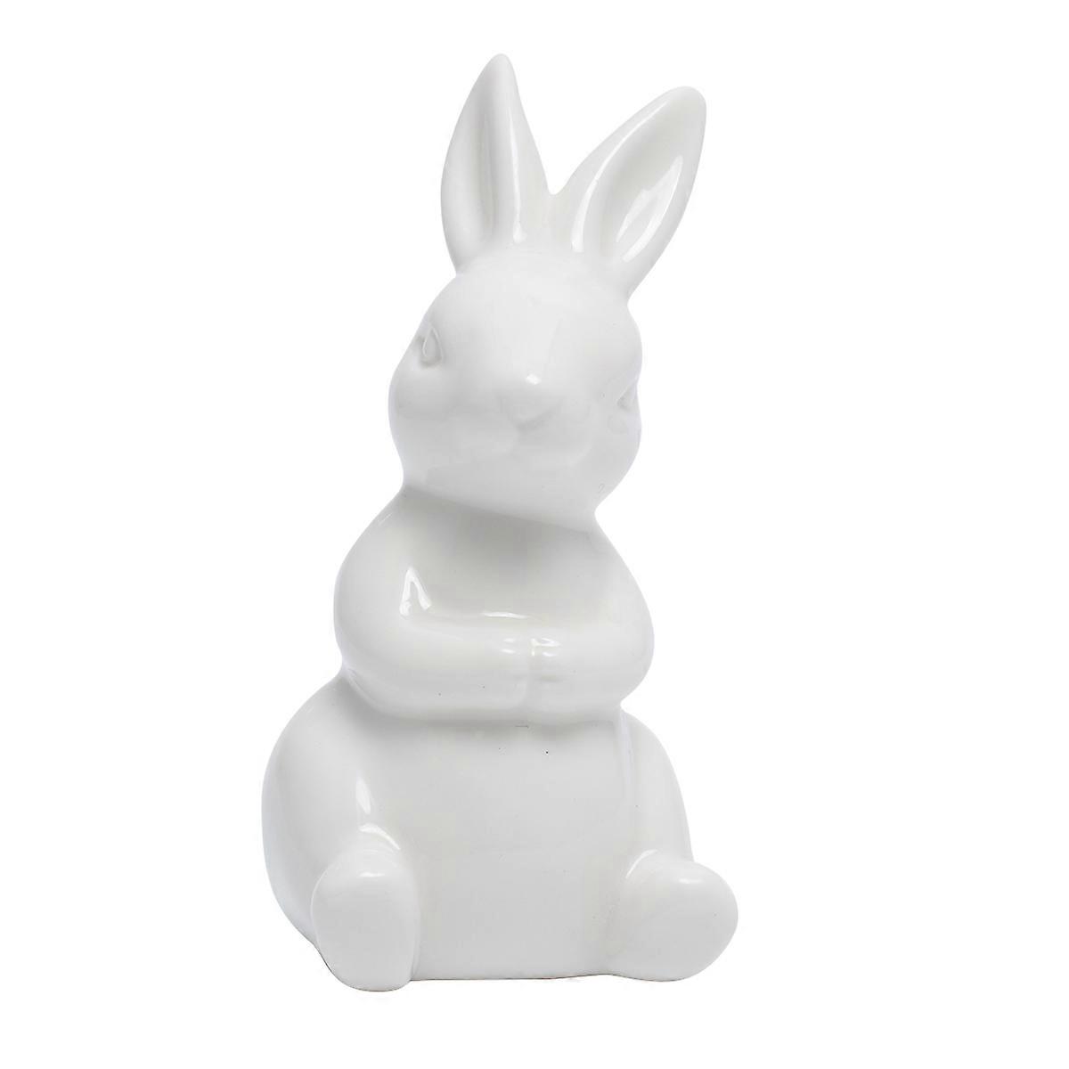 Home Adornment Ceramic Crafts for Table Ornament 3Pcs Mini White Set