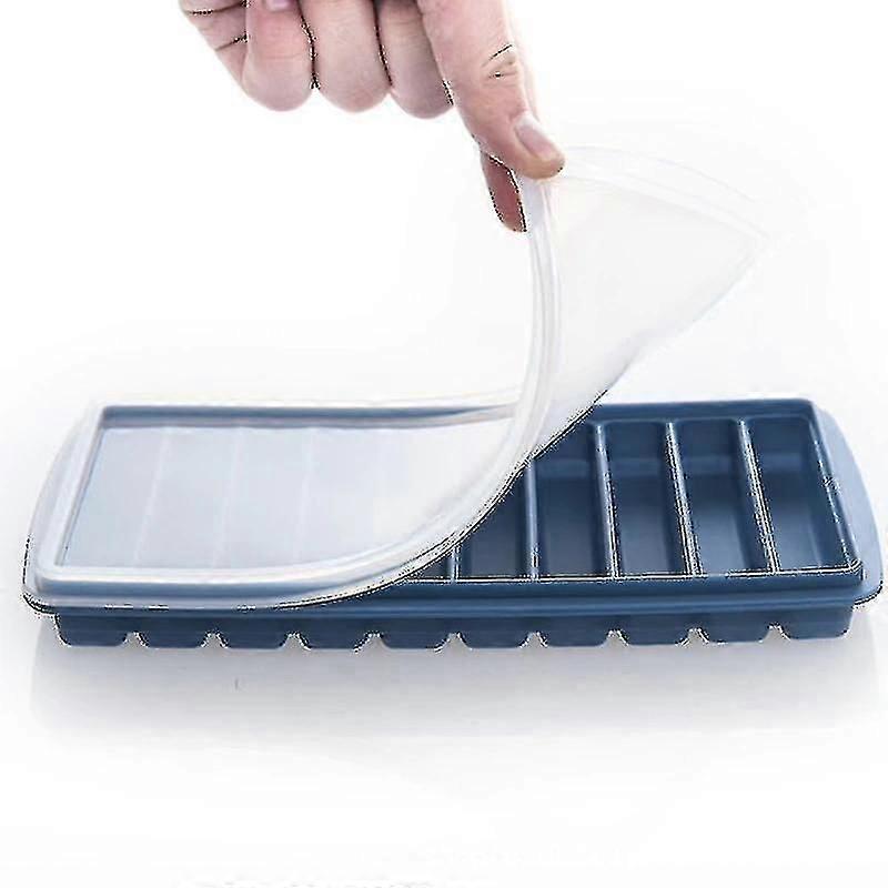 Ice Cube Tray Mould Ice Cubes Mold Ice Cream Making Mould With Spill (24.5 * 11.5 * 3cm