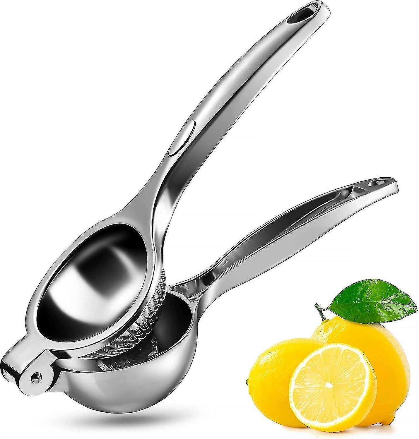 Manual Lemon Squeezer Heavy Duty, Premium Metal Lemon Orange Lime Citrus Press Juicer Hand Juicer, Easy To Use And Clean Engineered Hand Squeezer,anti