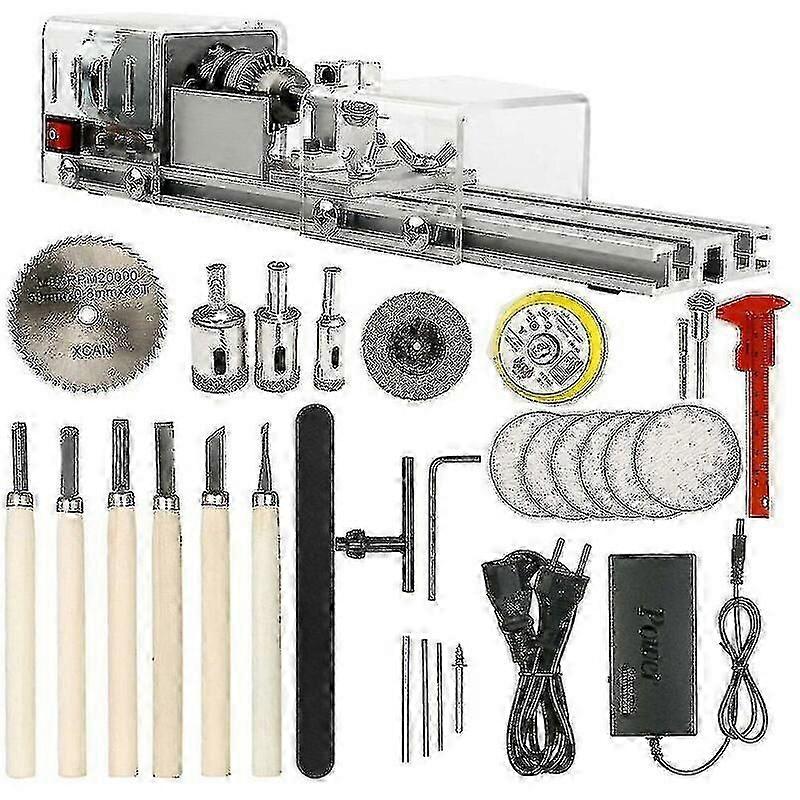 Mini Lathe Tool DIY Bead Grinding Rotary Tool Set