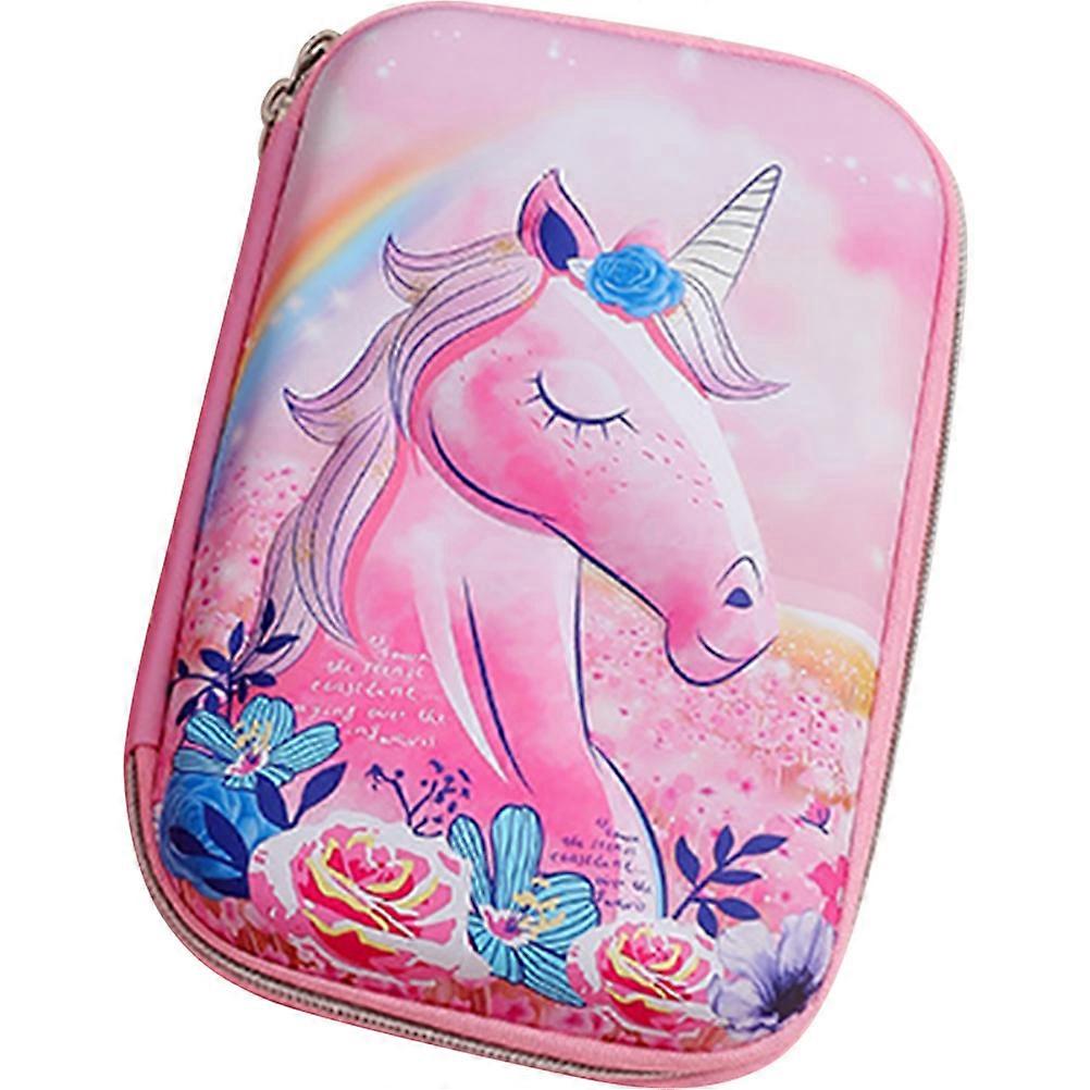 Rectangular Pencil Case Large Capacity For Students In Ideal For School And Office Storage And Organization 2Pcs