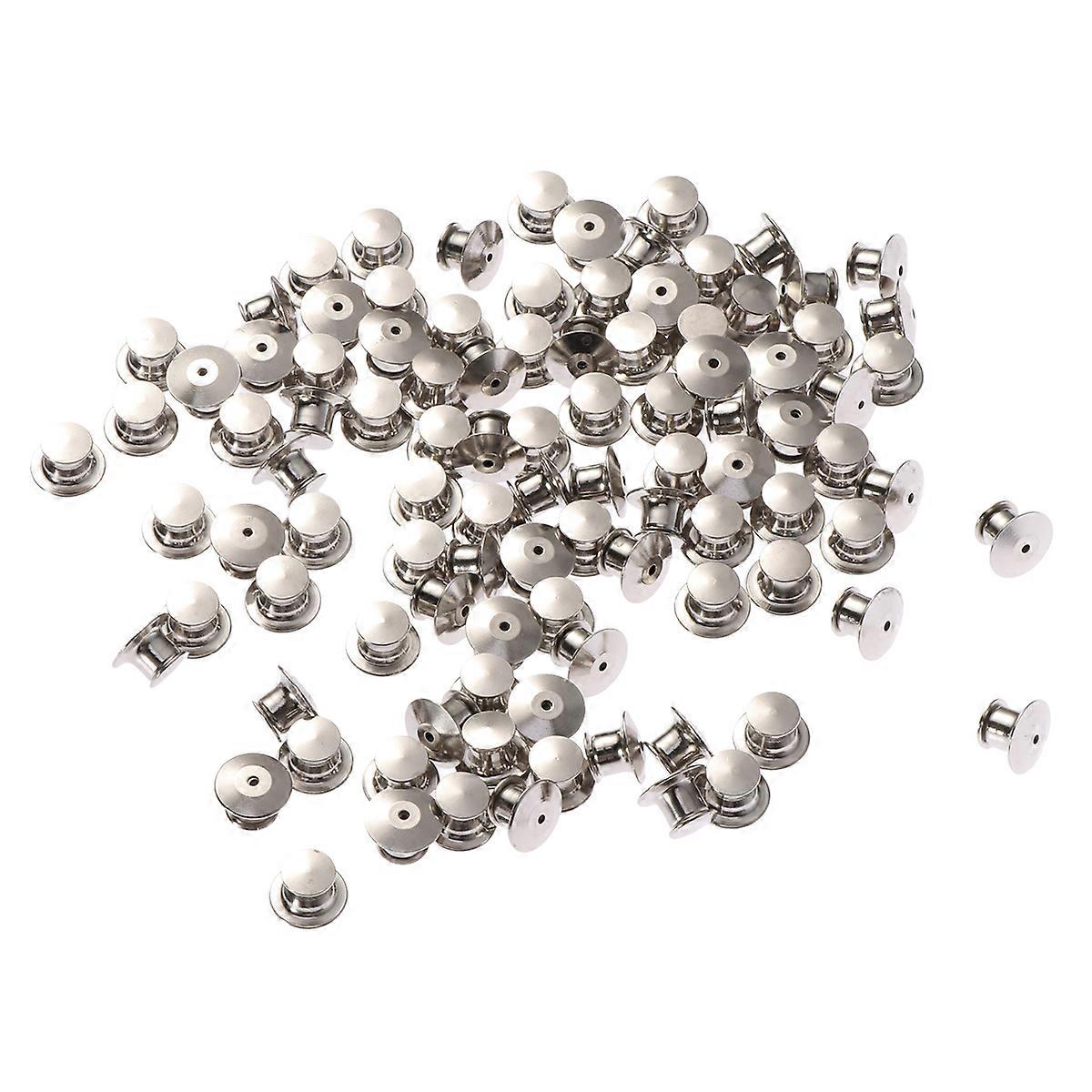 Double Sided Copper Rivets for Arts Decoration 300Pcs Silver Color