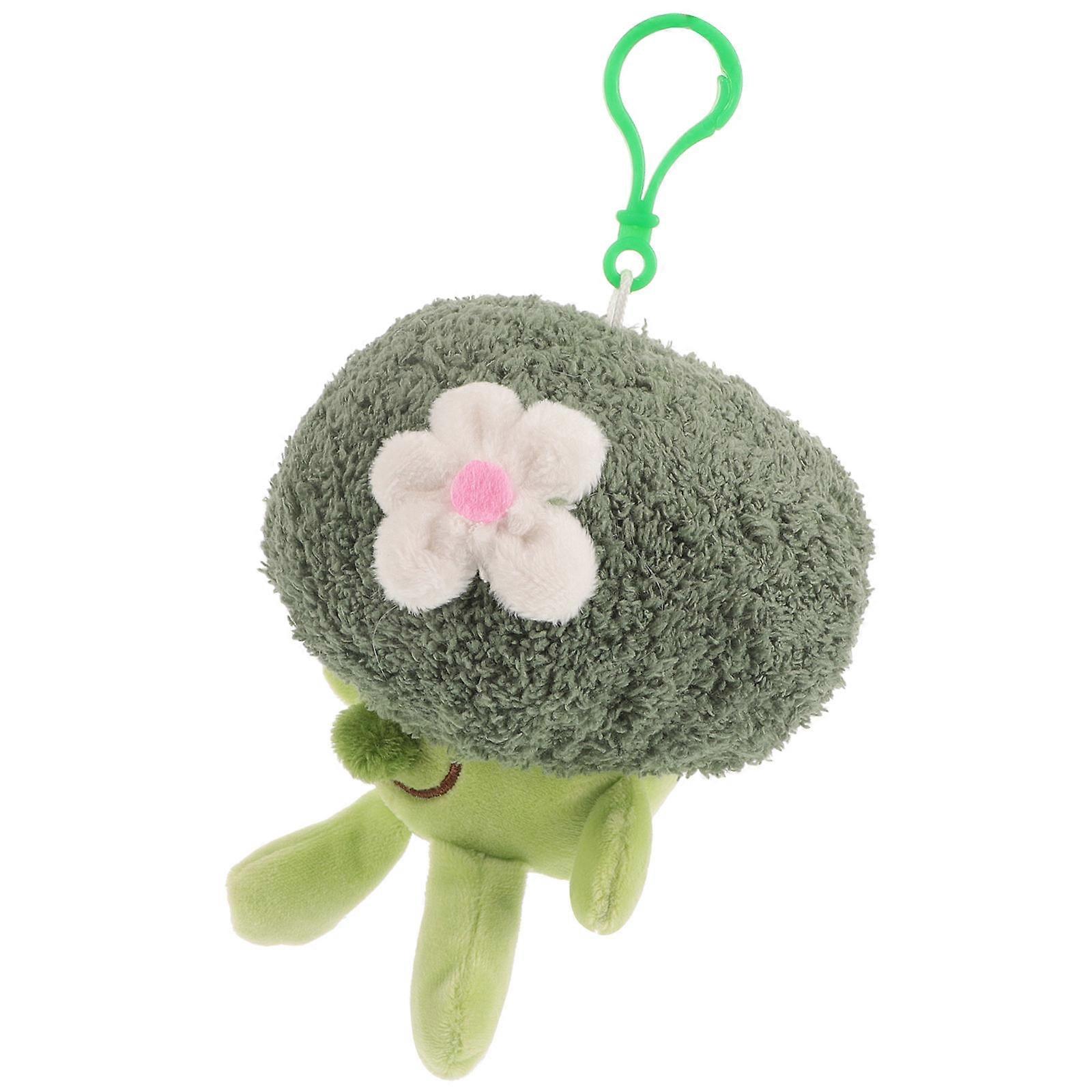 Trendy Vegetable Keychain 2Pcs Doll Accessory For Women's Bags Featuring Cute Plush Broccoli Design And Versatile Function