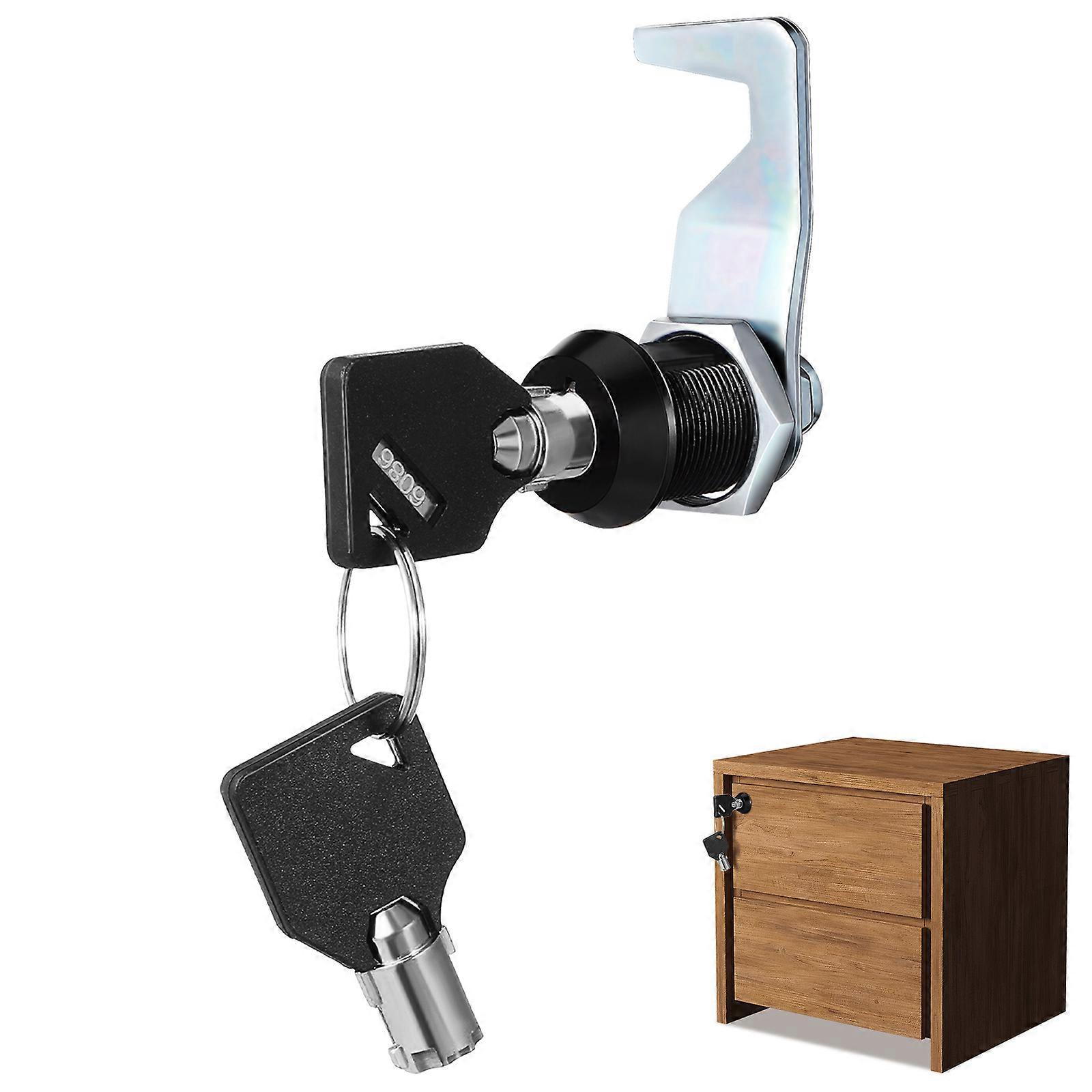 Rv Lock Drawer Lock Replacement Safe Lock With Keys 5/8 Inch Perfect For Access Control 8 Sets