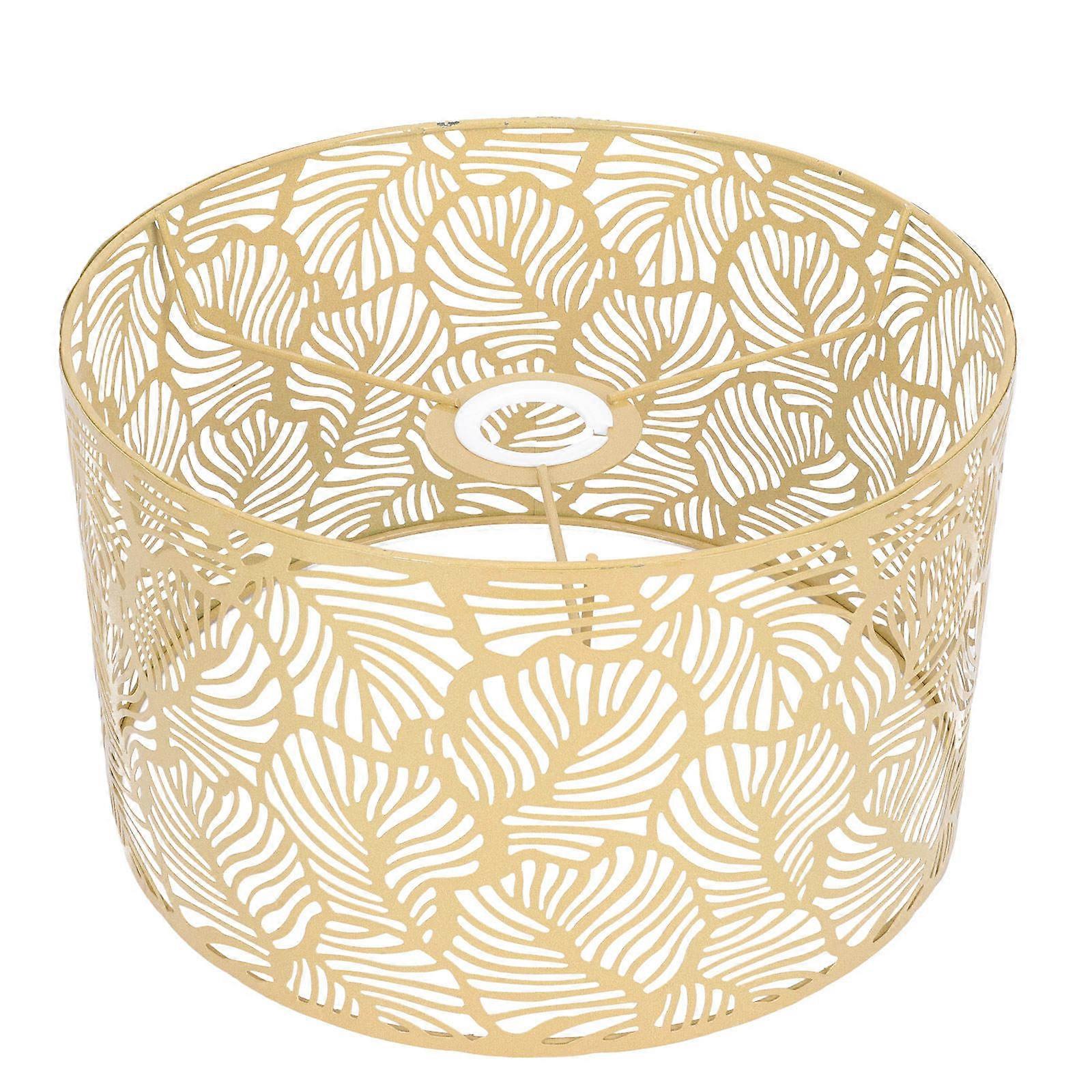 Lampshade for Decor 2Pcs Golden Hollowed-Out Light Covers