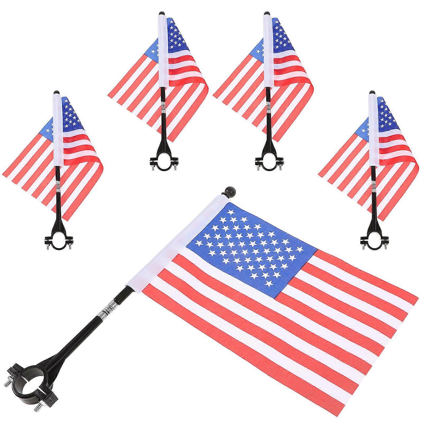 Bicycle Flag 5 Sets Of Decorative Flags For Cycling And Sports Matches For Bikes And Scooters In For Celebration