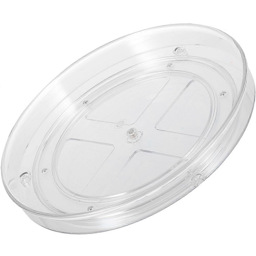 Kitchen Rotating Rack Round Storage Tray for Spice Organization 2Pcs