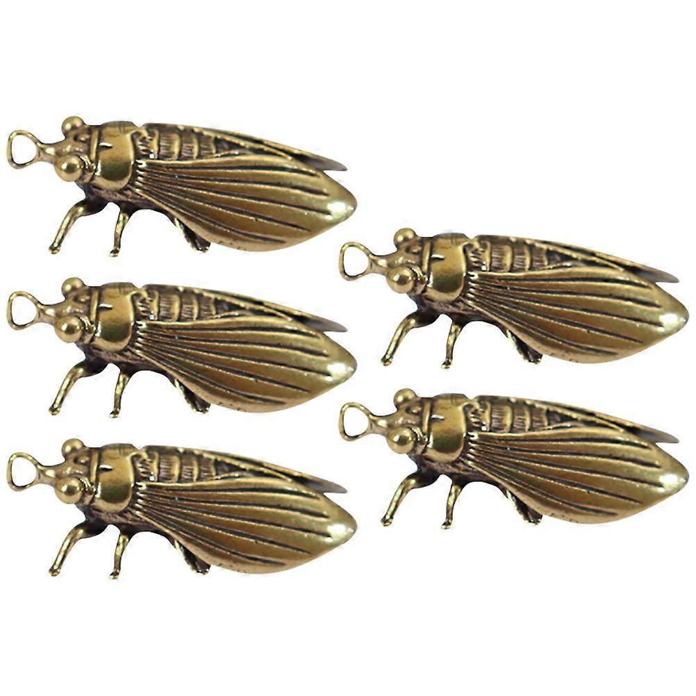 Cicada Keychain Key Hanging Decorations for Car Interior 10Pcs