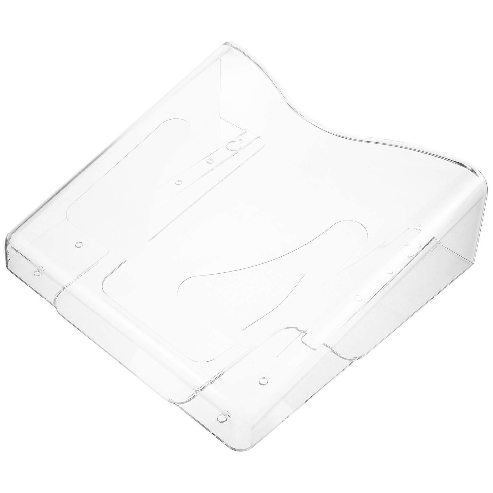 Clear Acrylic Magazine Wall Holder for Storage 3Pcs Wall Mount Display Rack