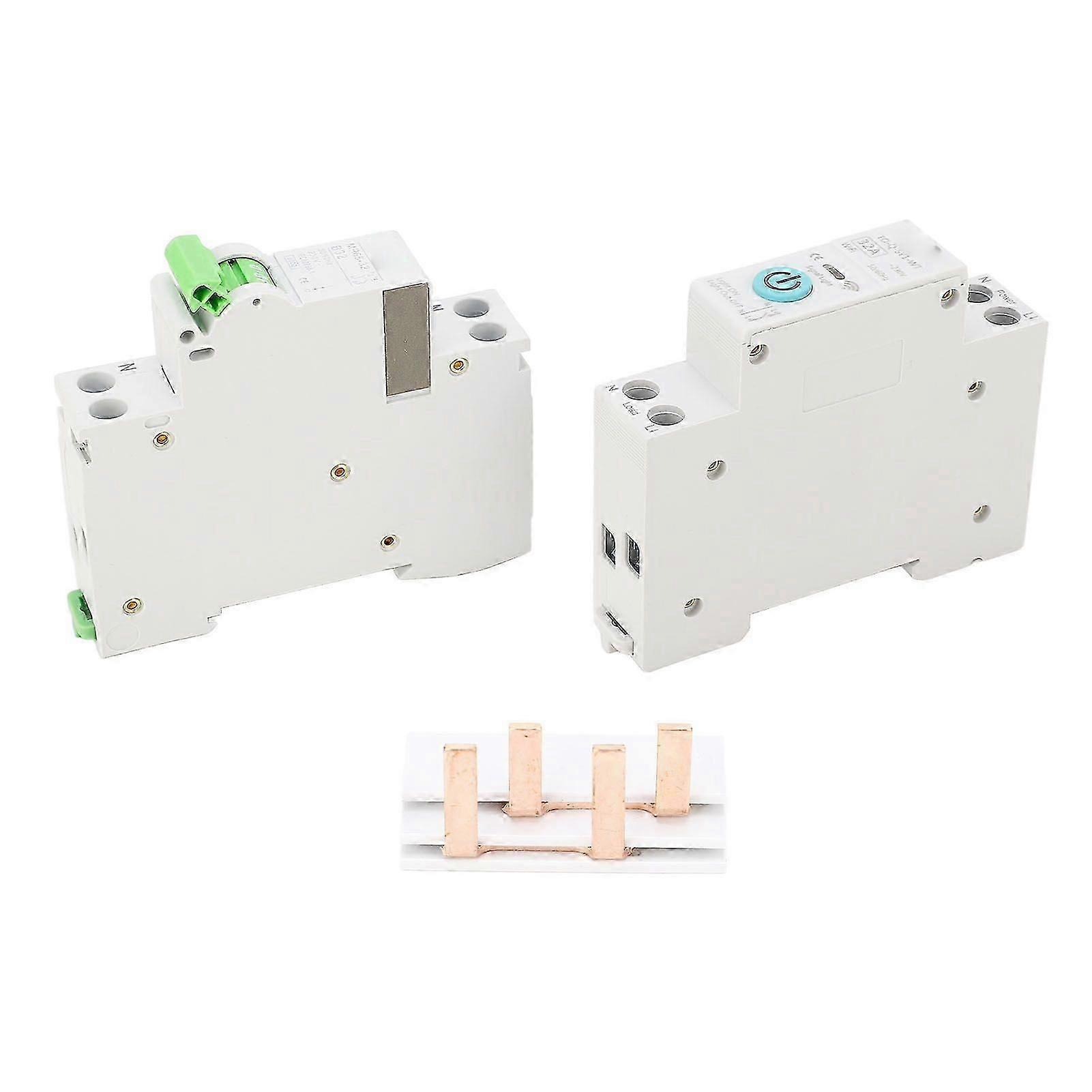 High quality  TONGOU Small Intelligent WiFi Circuit Breaker 1P+N 32A Timer Delay