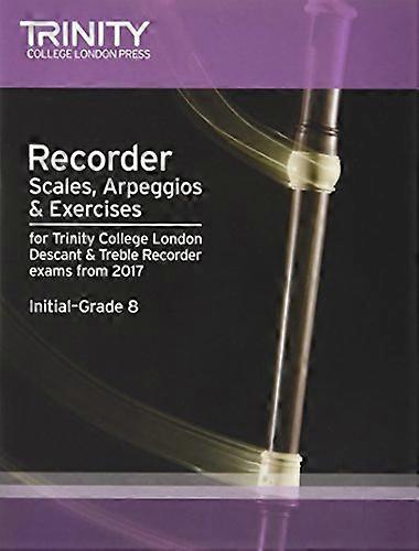 Recorder Scales, Arpeggios & Exercises Initial Grade to Grade 8 from 2017