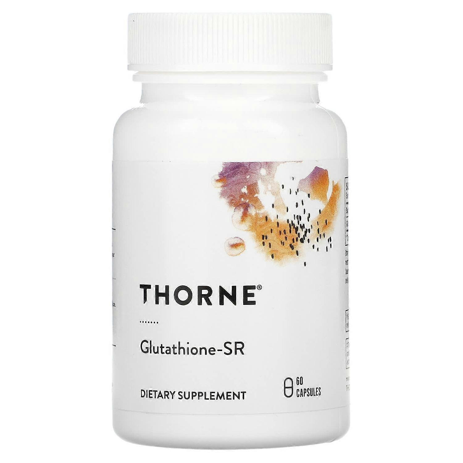 Thorne Research, Glutathione-SR, 60 Capsules