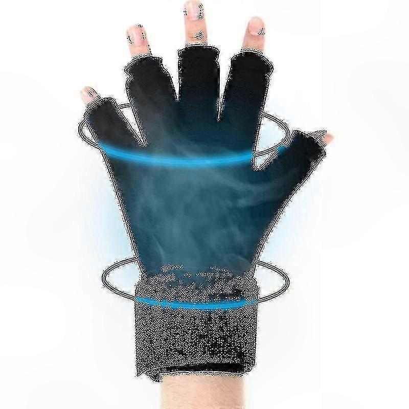 Reusable Gel Ice Pack Compression Glove for Finger Pain Relief and Joint Support