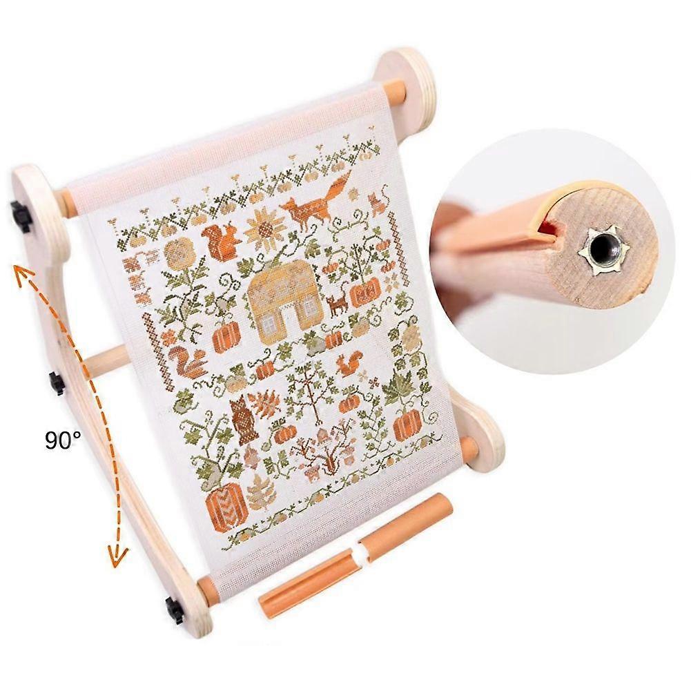 Support de broderie Support de broderie réglable Support en bois réglable Couture de courtepointe portable