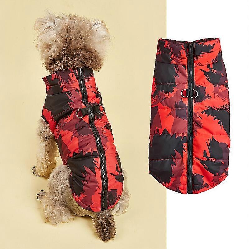 Pet Dog Clothes Winter Windproof Jacket Reflective for Large Small Medium Dog