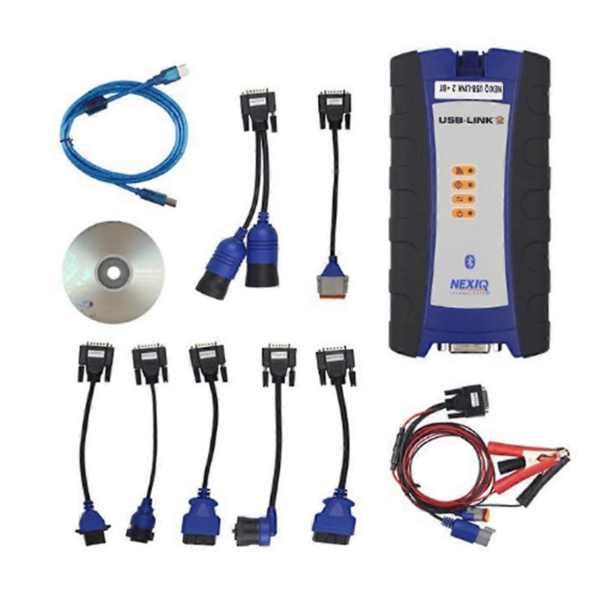 USB Link 2 125032 Truck Engine Diagnostic Inst ent for Heavy Duty Truck Scanner Tool Troubleshooter Tool