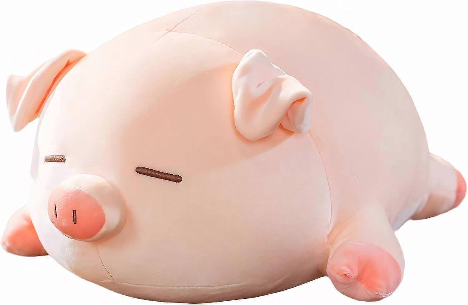 Soft Pig Plush Pillow - 15.7-inch soft pig plush pillow, a cute plush toy, perfect for children, girlfriends and adults, a perfect choice for Christma