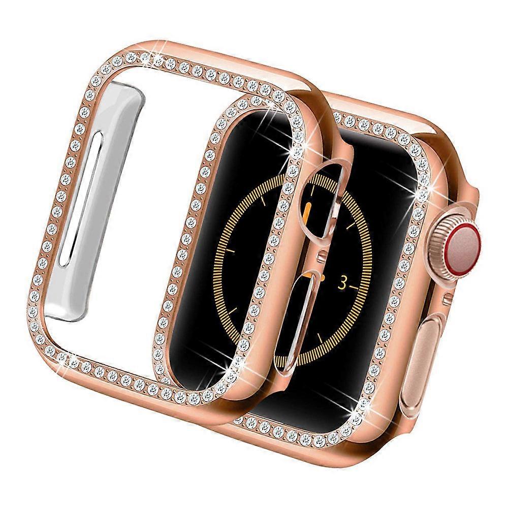 Protective Watch Cover Diamond Studded Case for