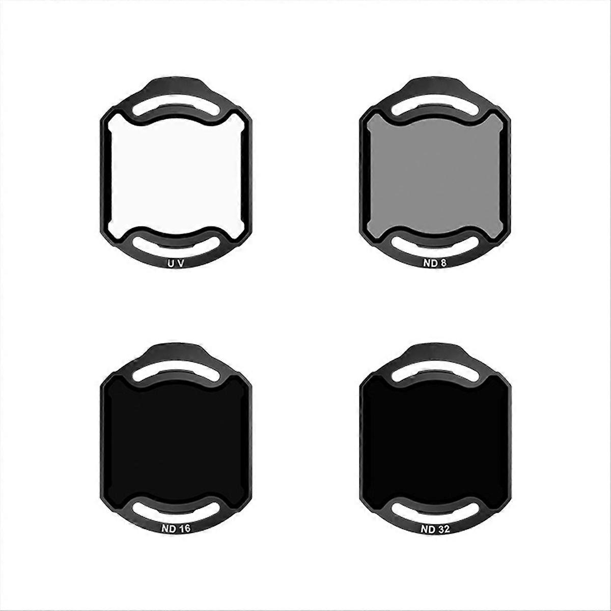 Filter Kit for O4 Air Unit Pro ND 8/16/32 Filter UV Protection Oil-Proof and Scratch-Proof for Drone Lens
