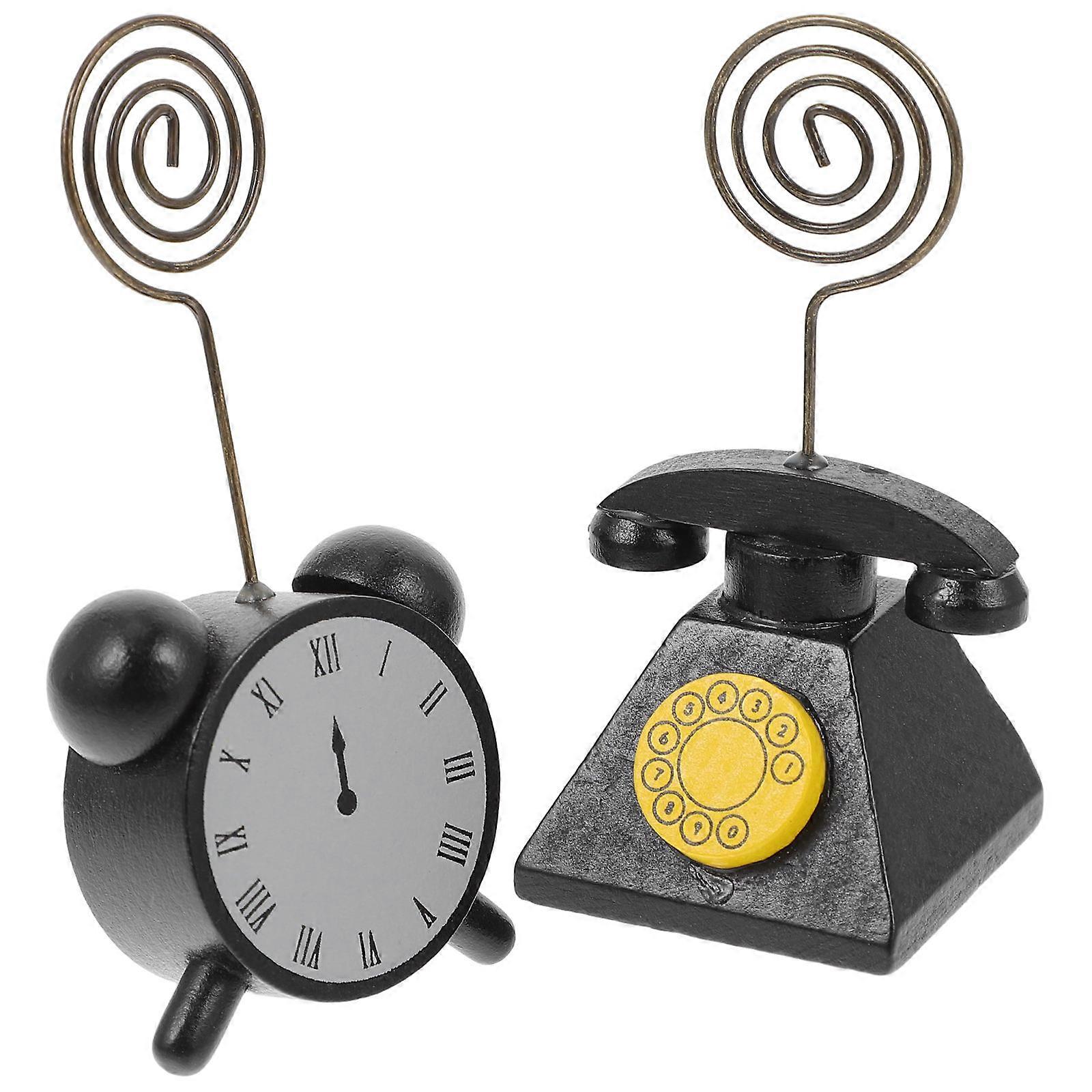 8Pcs Memo Clip Place Card Holder for Home Use Desktop Decoration