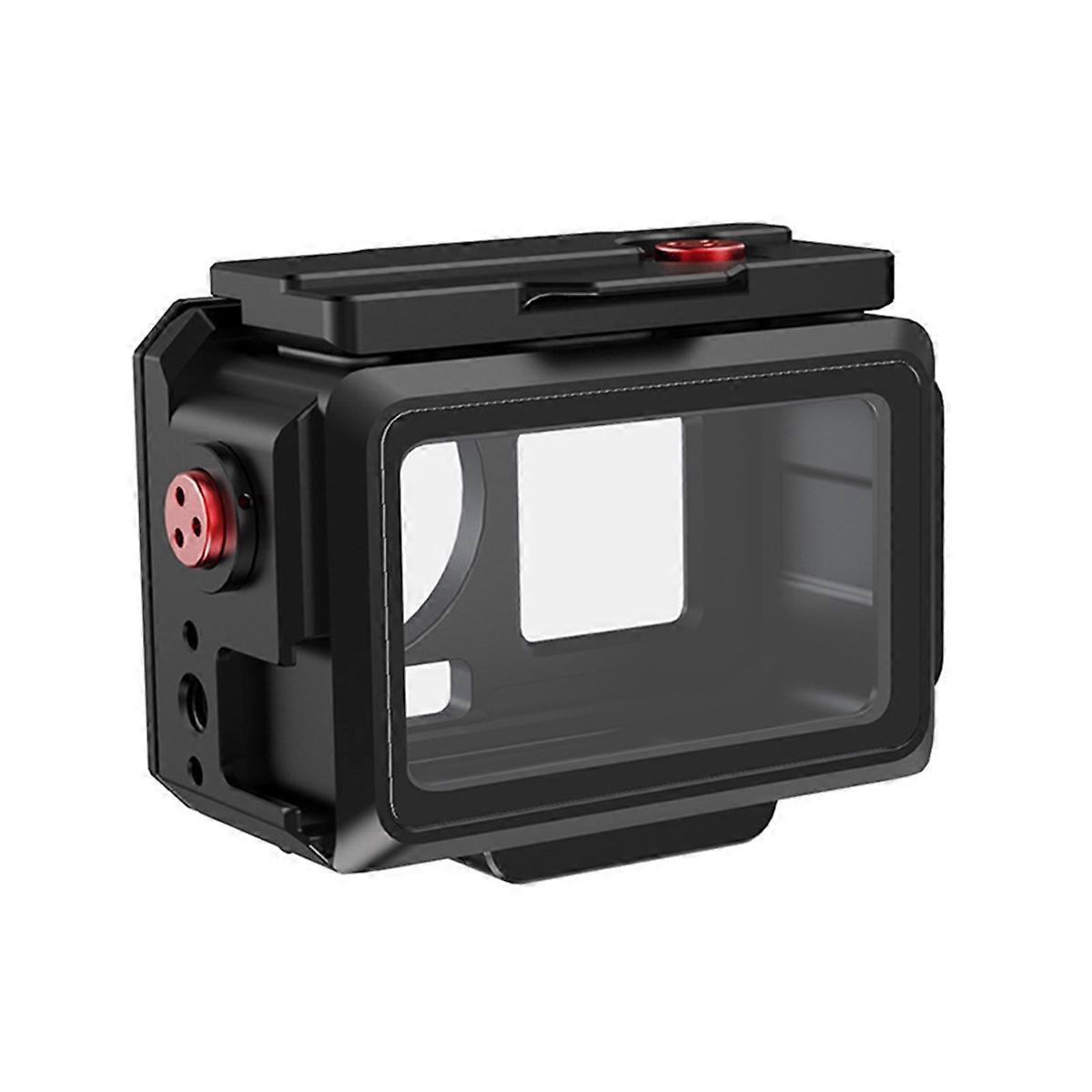 Waterproof Case 80M Underwater Protection Magnetic Quick Diving Housing for Action 5 Pro 4 3 Action Camera