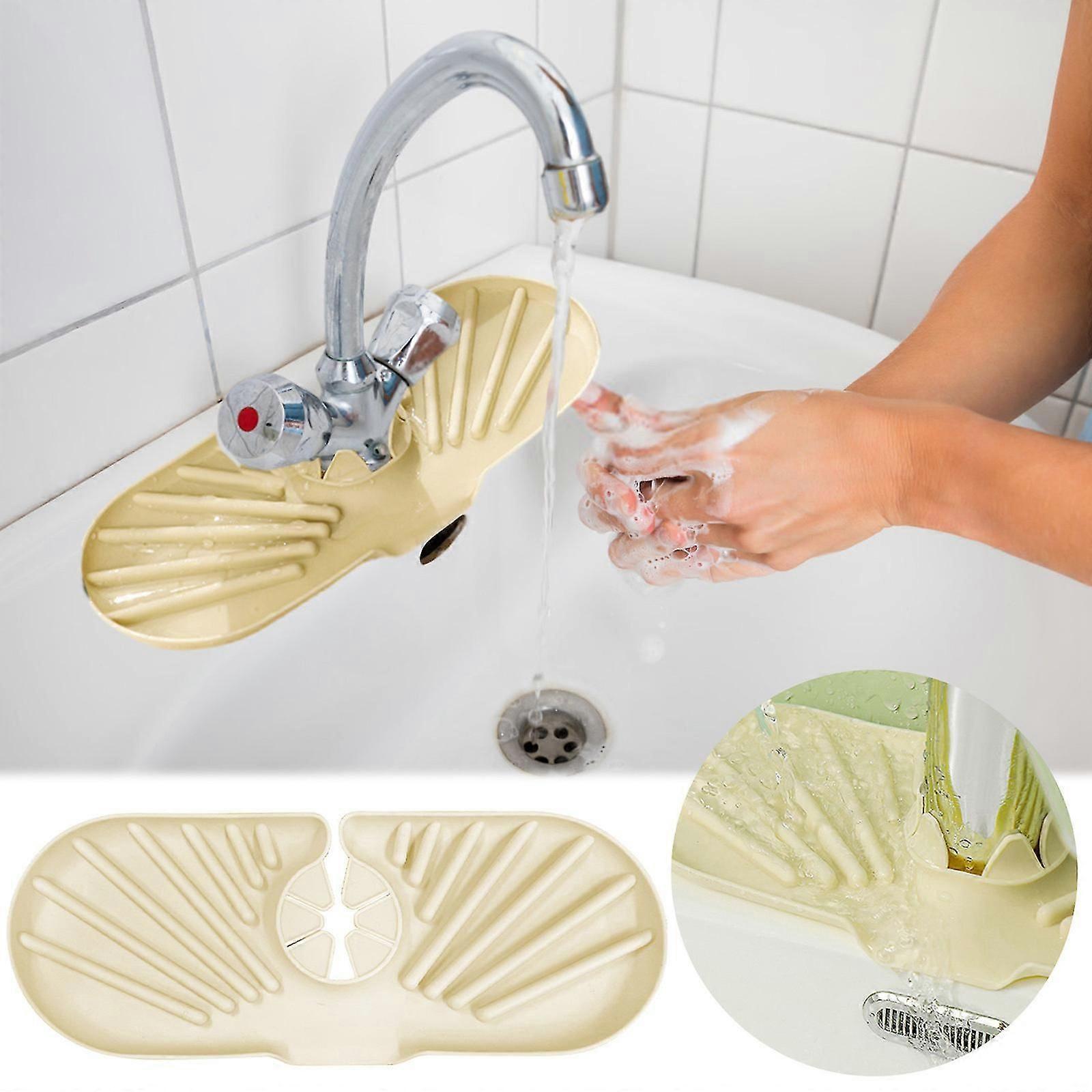 Multifunctional Faucet Will Not Accumulate Water Surface Protection Pad Non-slip Sink Storage Mat Washbasin Cup Soap Pad FLYE4045