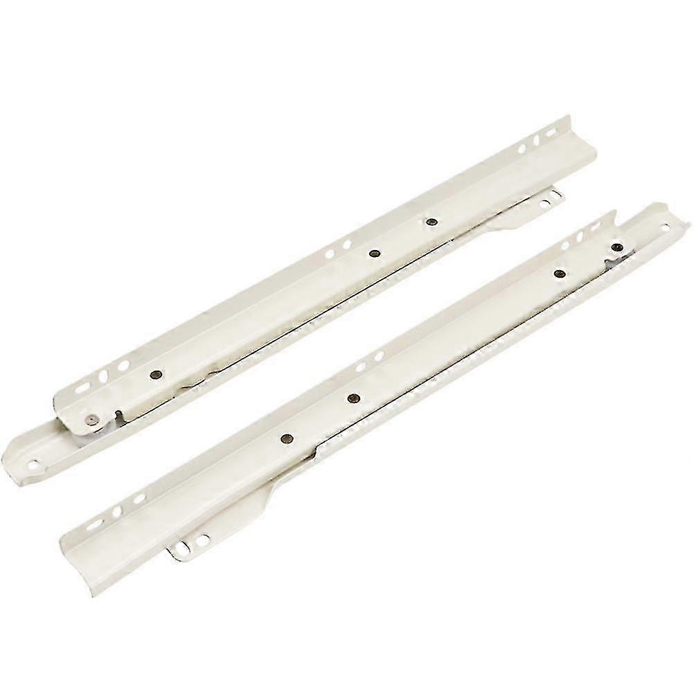 2Pcs Household Drawer Rails Replacement Drawer Slides Detachable Sliding Rails