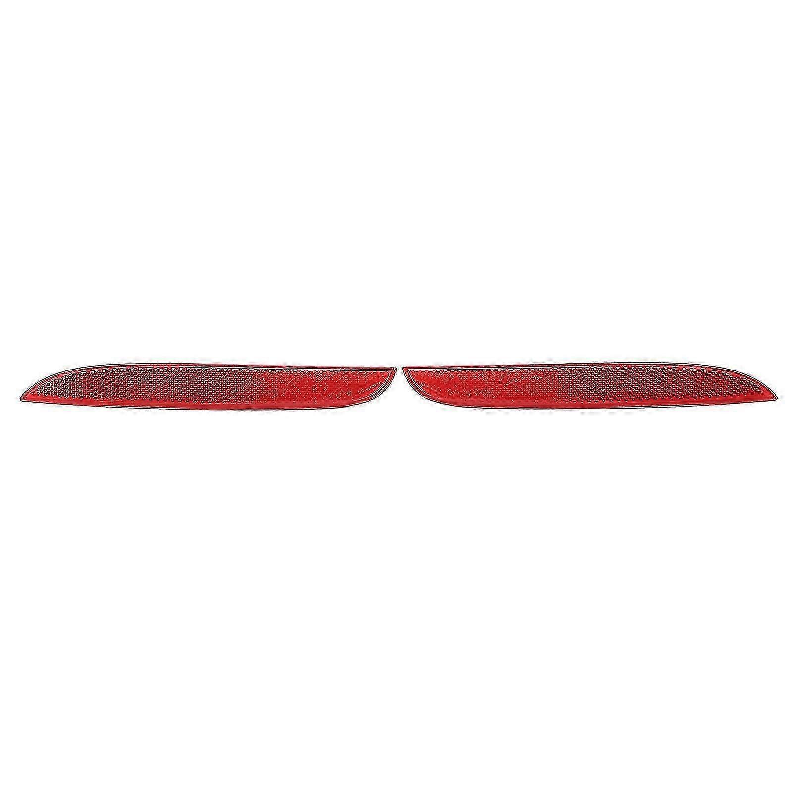 Rear Bumper Reflector for  E84 X1 2010-2015, Left & Right Red Tail Marker Light, Pair 63142990863