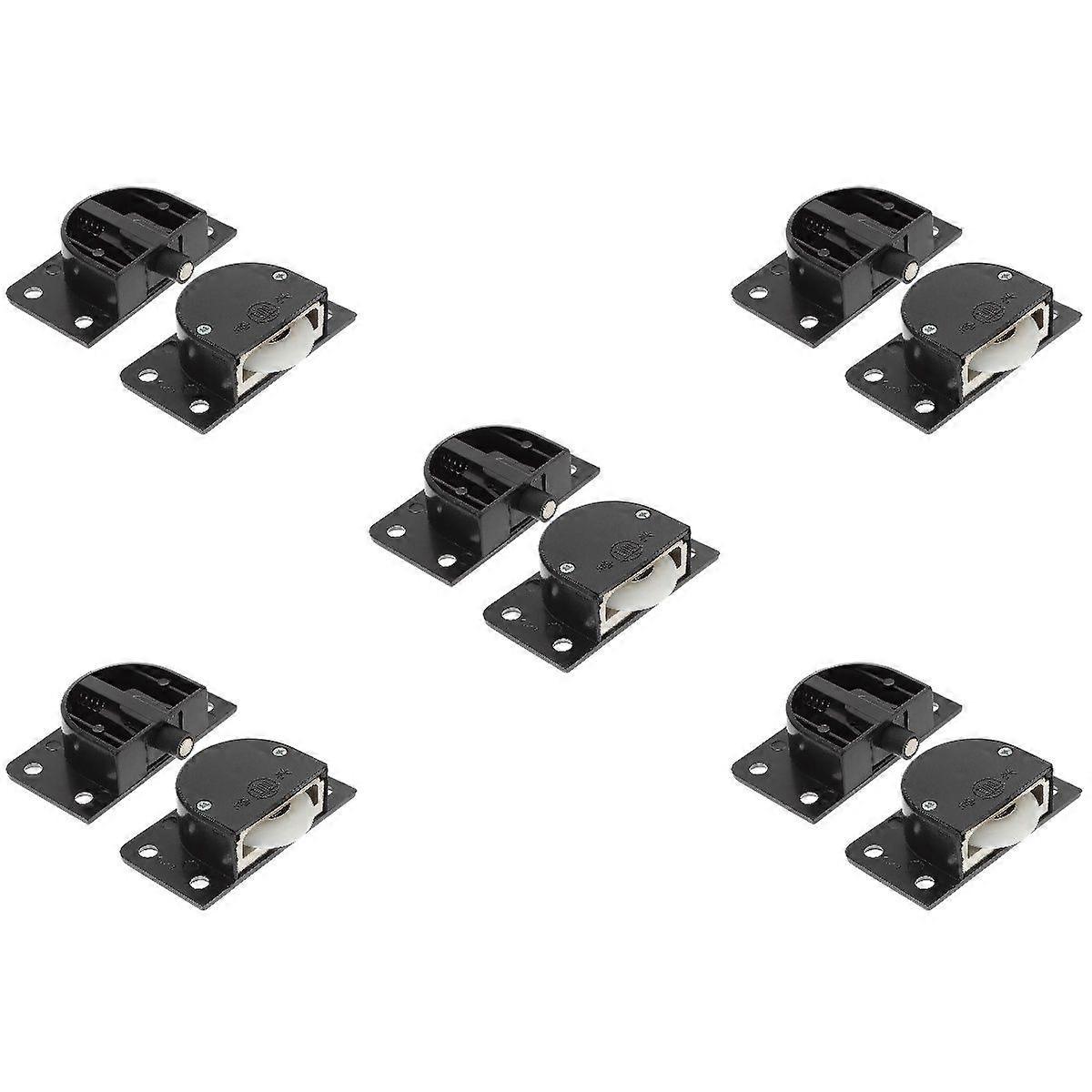 10 Sets  Sliding Cabinet Door Track Wardrobe Wheel Wardrobe Runner Replacement