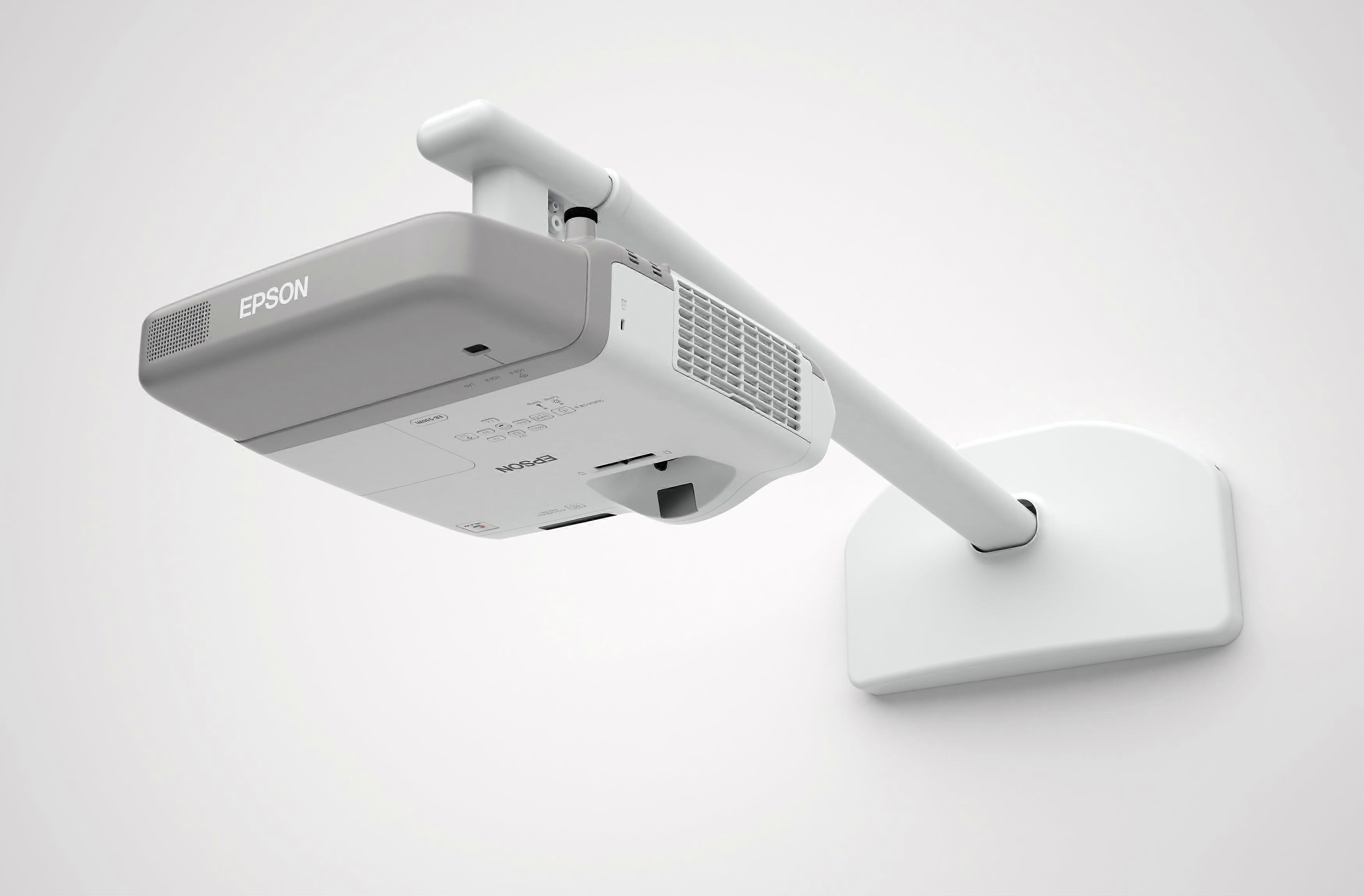 Epson Elpmb45 Wandhalterung (weiß) für Projektoren Eb-520/eb-525w/eb-530/eb-535w/eb-536wi