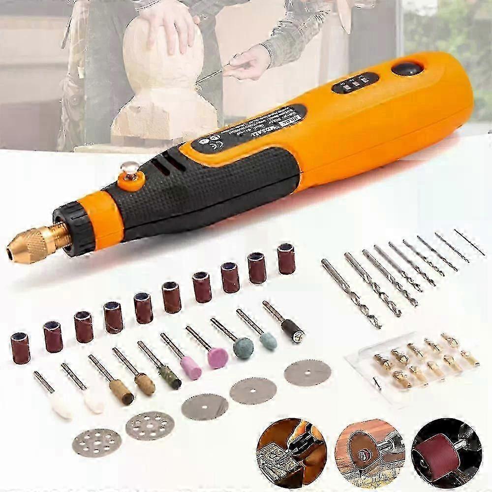 46Tlg Mini Dremel Multifunctionele Tool USB-accu voor multifunctionele roterende tool DHL
