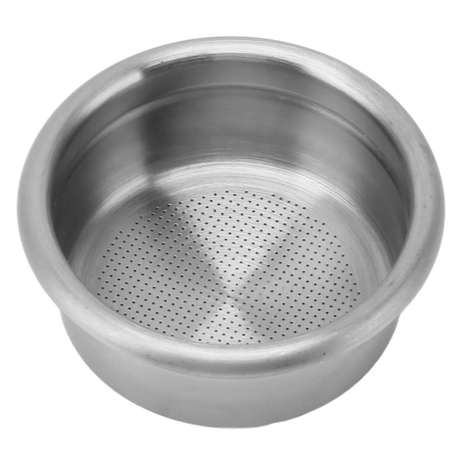 58mm Portafilter Filter Basket Washable Reusable Stainless Steel Coffee Filters Portafilter Basket Replacement