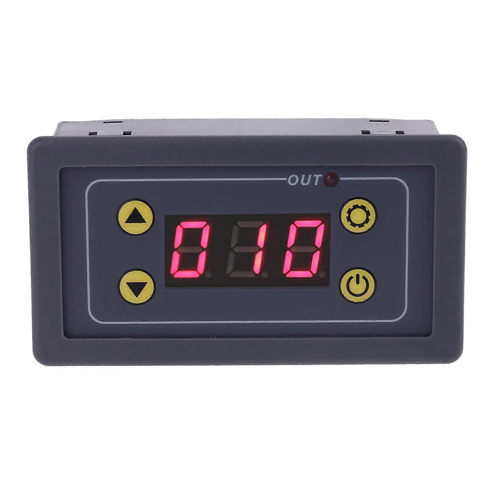 Delay Module With LCD Display For 5V 12V 24V Digital Timer AC 110V Cycle Delay Control Switch