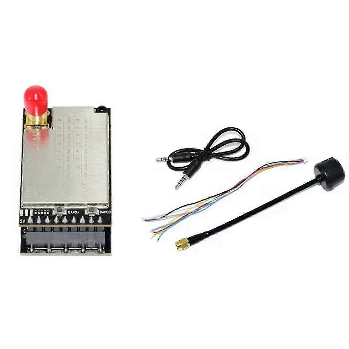 3.3G VRX FPV 3.3GHz Analog Video Receiver VRX Wireless Video Receiver for FPV Long Rang RC Racing DRandom Color SZRH