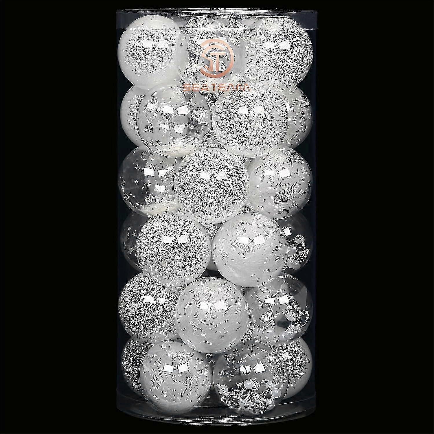 60mm/2.36" Fine Decorative Small Item, Christmas Tree Bauble Set30 Pieces